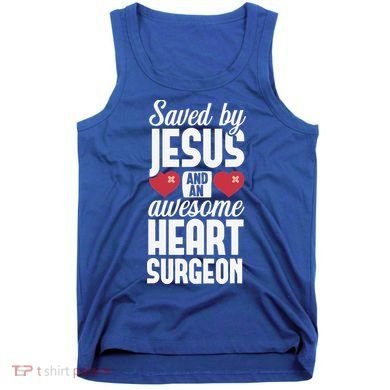 Open Heart Surgery Survivor Jesus Bypass Recovery Tank Top