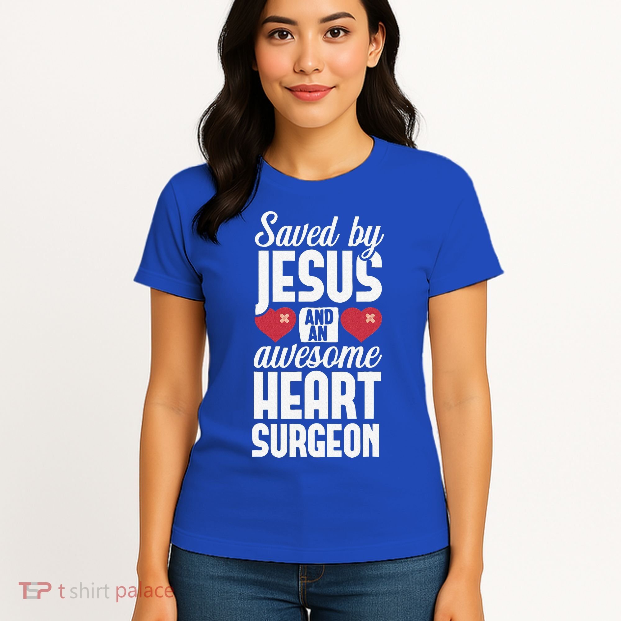 Open Heart Surgery Survivor Jesus Bypass Recovery Women's T-Shirt