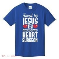 Open Heart Surgery Survivor Jesus Bypass Recovery Kids T-Shirt thumb 0