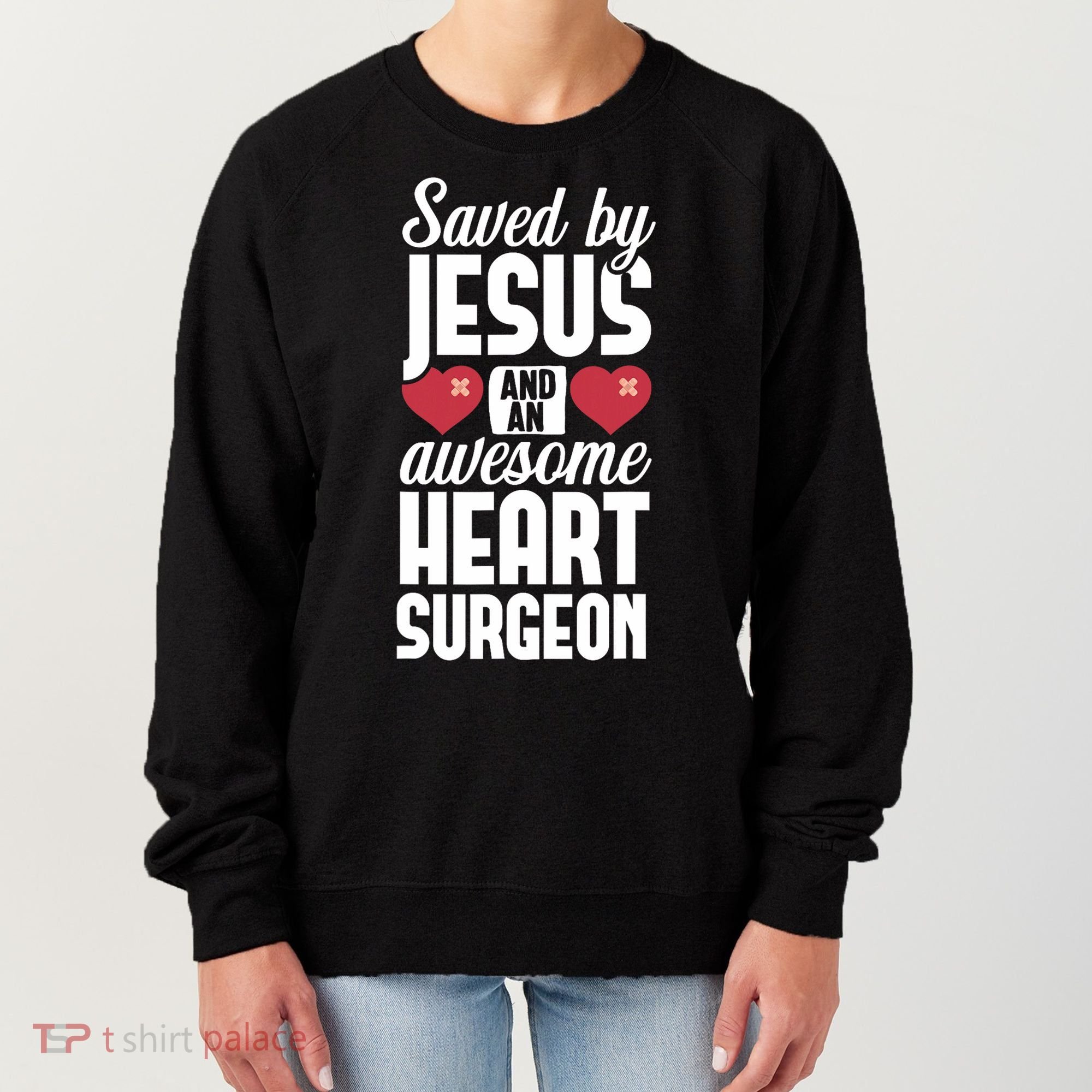 Open Heart Surgery Survivor Jesus Bypass Recovery Women's Sweatshirt