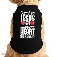 Open Heart Surgery Survivor Jesus Bypass Recovery Doggie Tank thumb 0