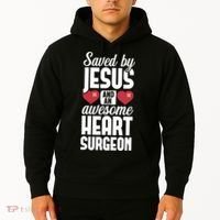 Open Heart Surgery Survivor Jesus Bypass Recovery Hoodie thumb 2