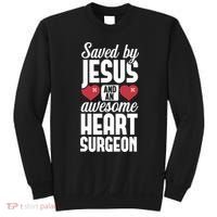 Open Heart Surgery Survivor Jesus Bypass Recovery Sweatshirt thumb 0