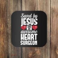 Open Heart Surgery Survivor Jesus Bypass Recovery Coaster thumb 0