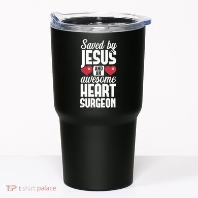 Open Heart Surgery Survivor Jesus Bypass Recovery Tumbler
