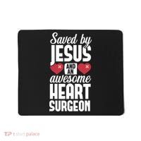 Open Heart Surgery Survivor Jesus Bypass Recovery Mousepad thumb 0