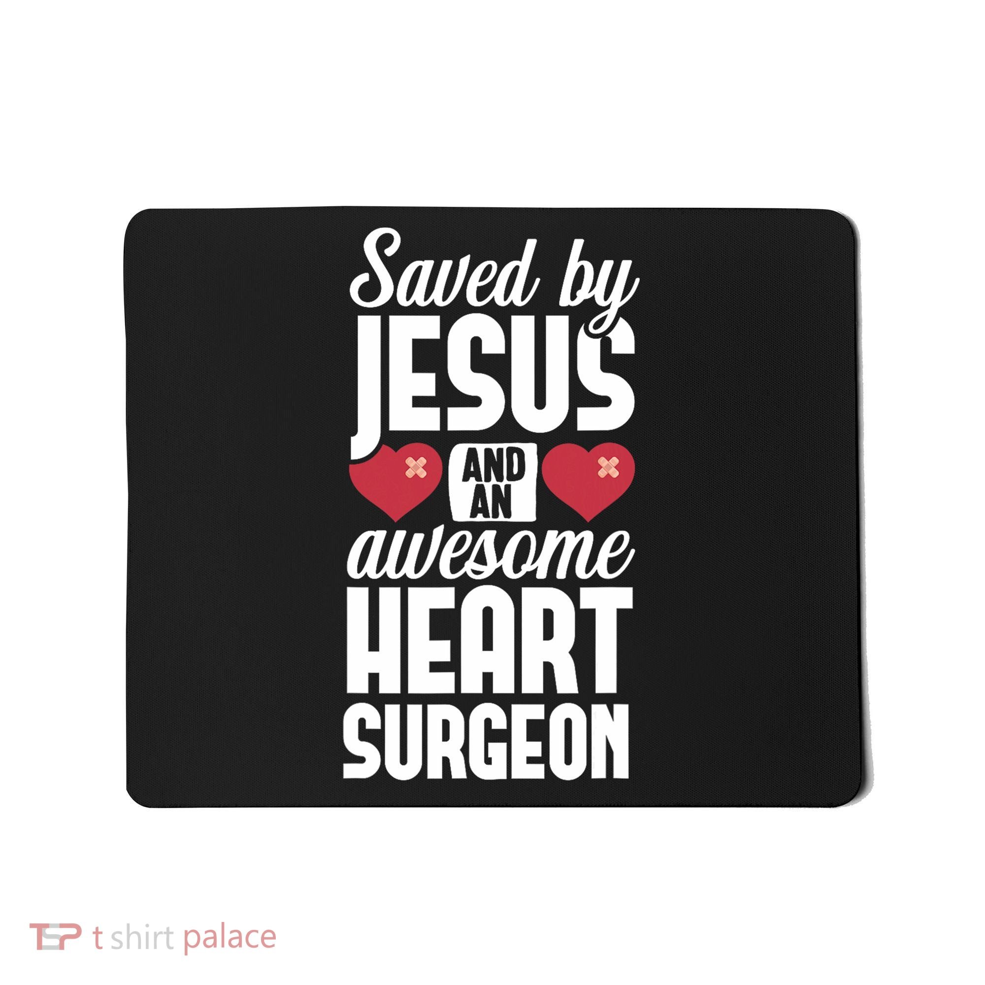 Open Heart Surgery Survivor Jesus Bypass Recovery Mousepad