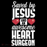 Open Heart Surgery Survivor Jesus Bypass Recovery Mousepad thumb 1