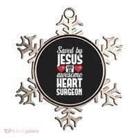 Open Heart Surgery Survivor Jesus Bypass Recovery Ornament thumb 0