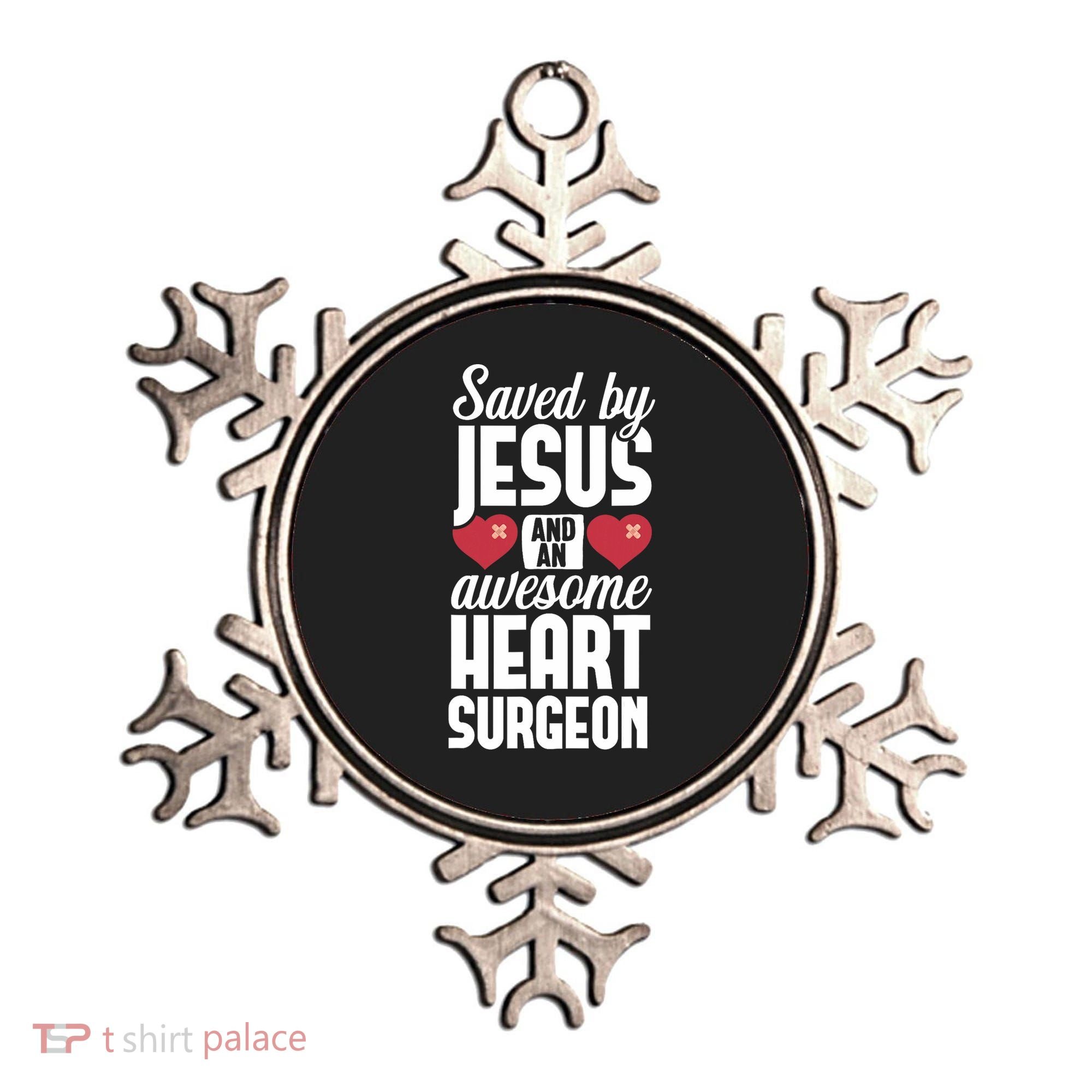 Open Heart Surgery Survivor Jesus Bypass Recovery Ornament