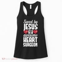 Open Heart Surgery Survivor Jesus Bypass Recovery Women's Tank Top thumb 0