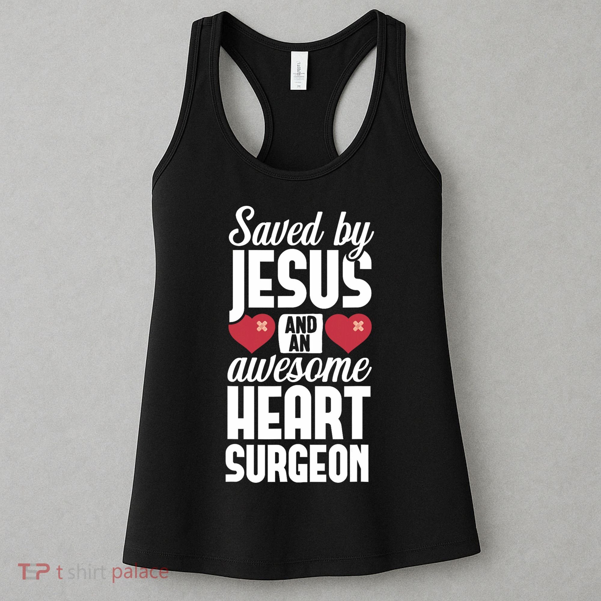 Open Heart Surgery Survivor Jesus Bypass Recovery Women's Tank Top