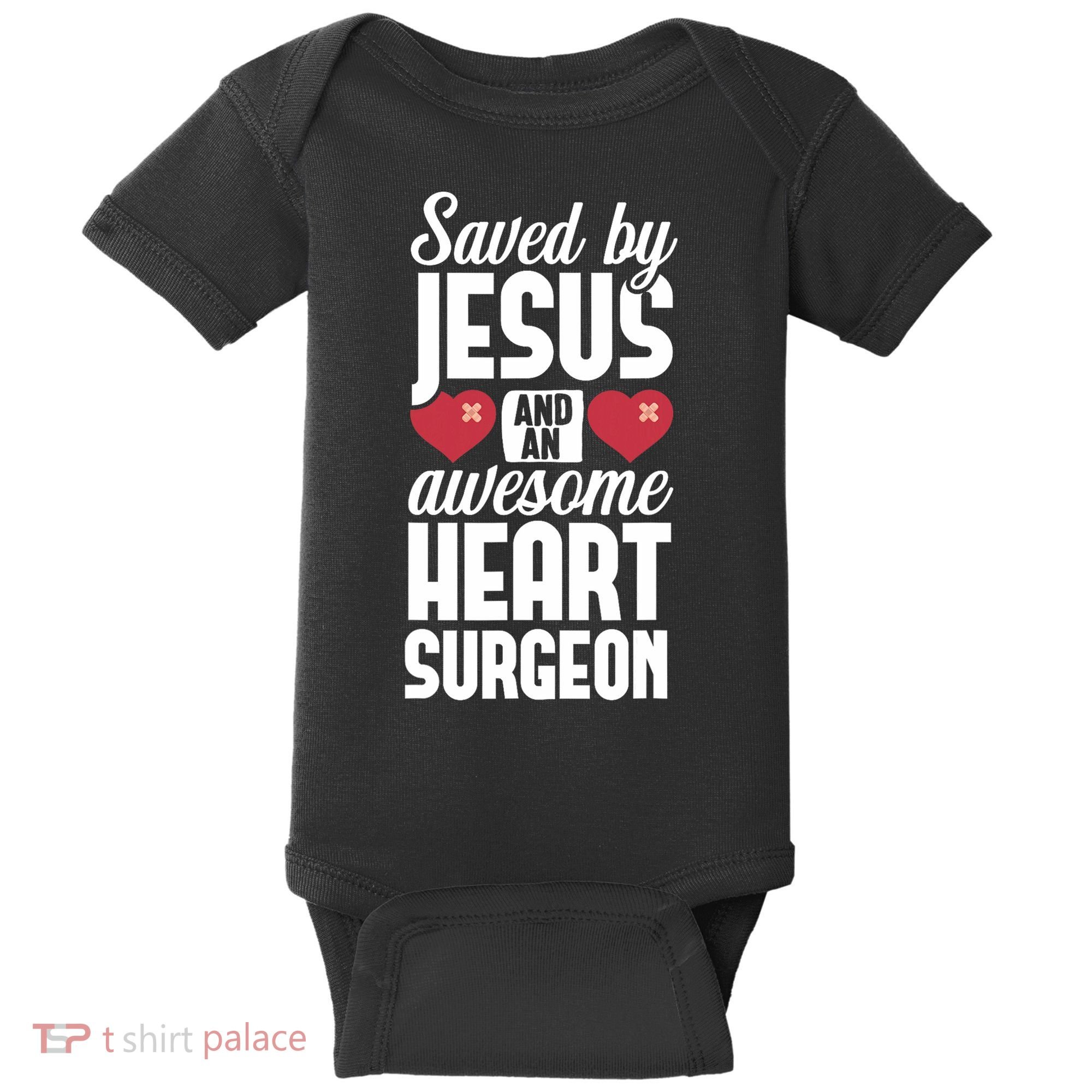 Open Heart Surgery Survivor Jesus Bypass Recovery Baby Bodysuit