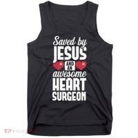 Open Heart Surgery Survivor Jesus Bypass Recovery Tank Top thumb 0