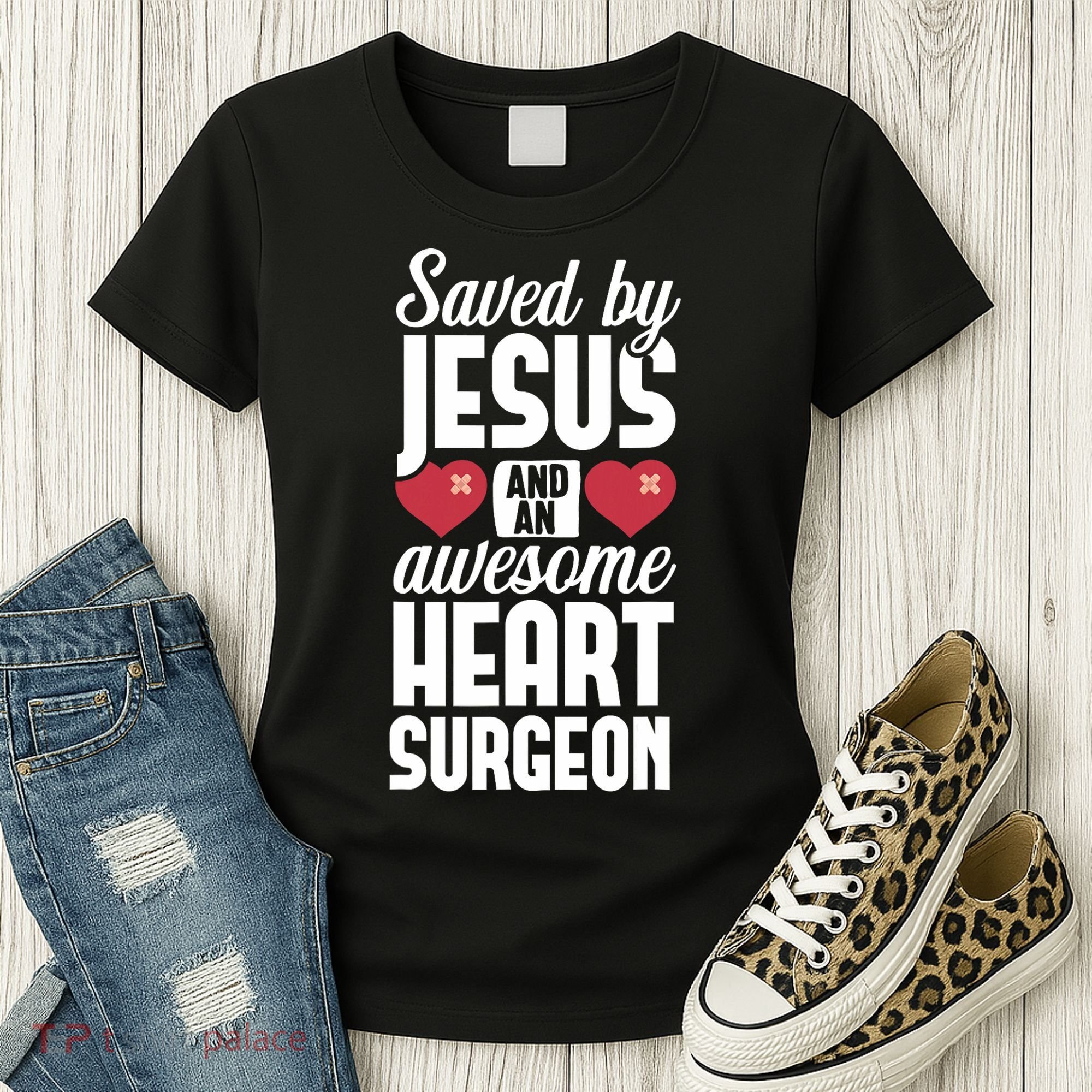 Open Heart Surgery Survivor Jesus Bypass Recovery Women's T-Shirt