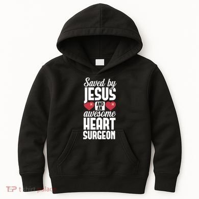 Open Heart Surgery Survivor Jesus Bypass Recovery Kids Hoodie