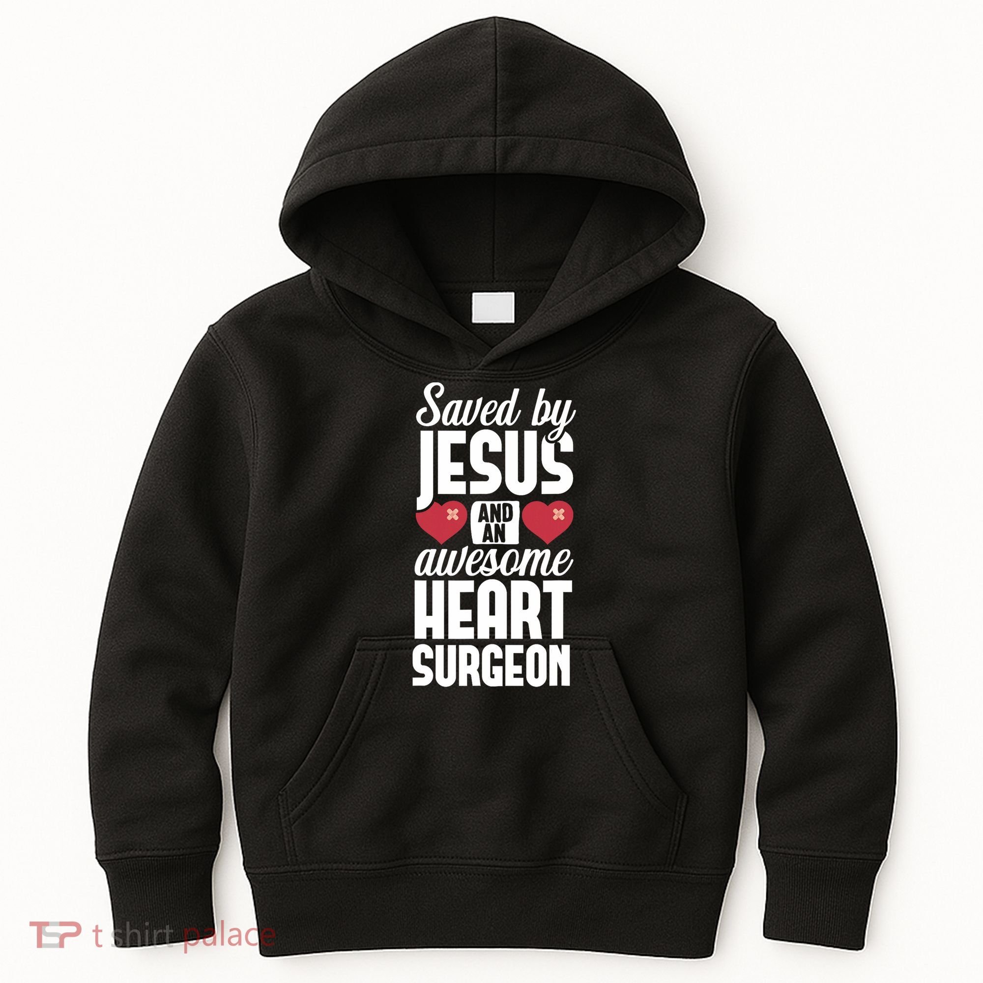 Open Heart Surgery Survivor Jesus Bypass Recovery Kids Hoodie