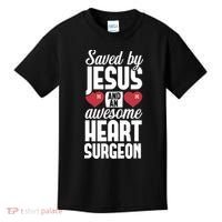 Open Heart Surgery Survivor Jesus Bypass Recovery Kids T-Shirt thumb 0