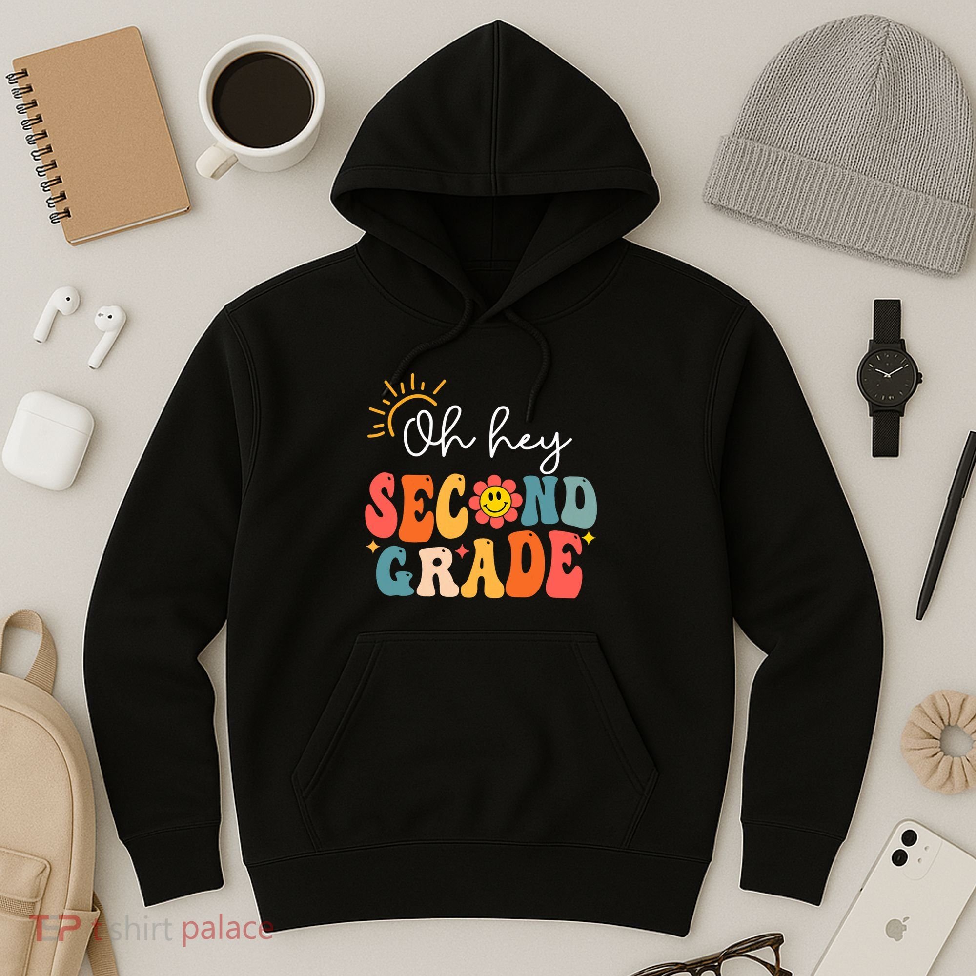 Oh Hey Second Grade Teacher Student 2nd Grade Back To School Hoodie