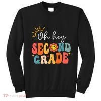 Oh Hey Second Grade Teacher Student 2nd Grade Back To School Sweatshirt thumb 0