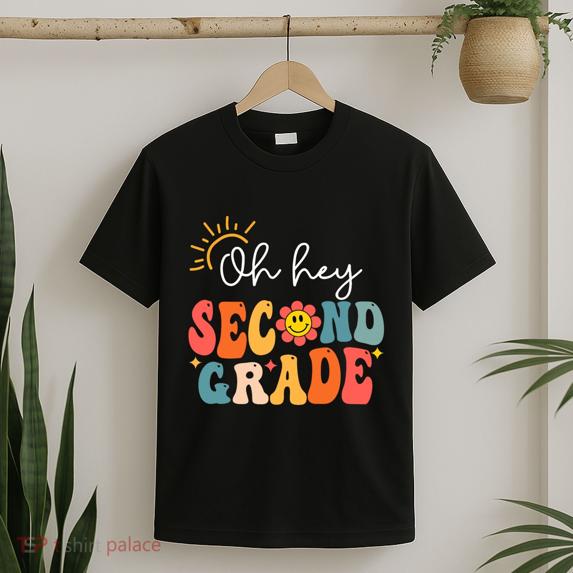 Oh Hey Second Grade Teacher Student 2nd Grade Back To School T-Shirt