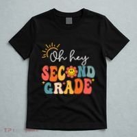 Oh Hey Second Grade Teacher Student 2nd Grade Back To School T-Shirt thumb 5
