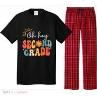 Oh Hey Second Grade Teacher Student 2nd Grade Back To School Pajama Set thumb 0