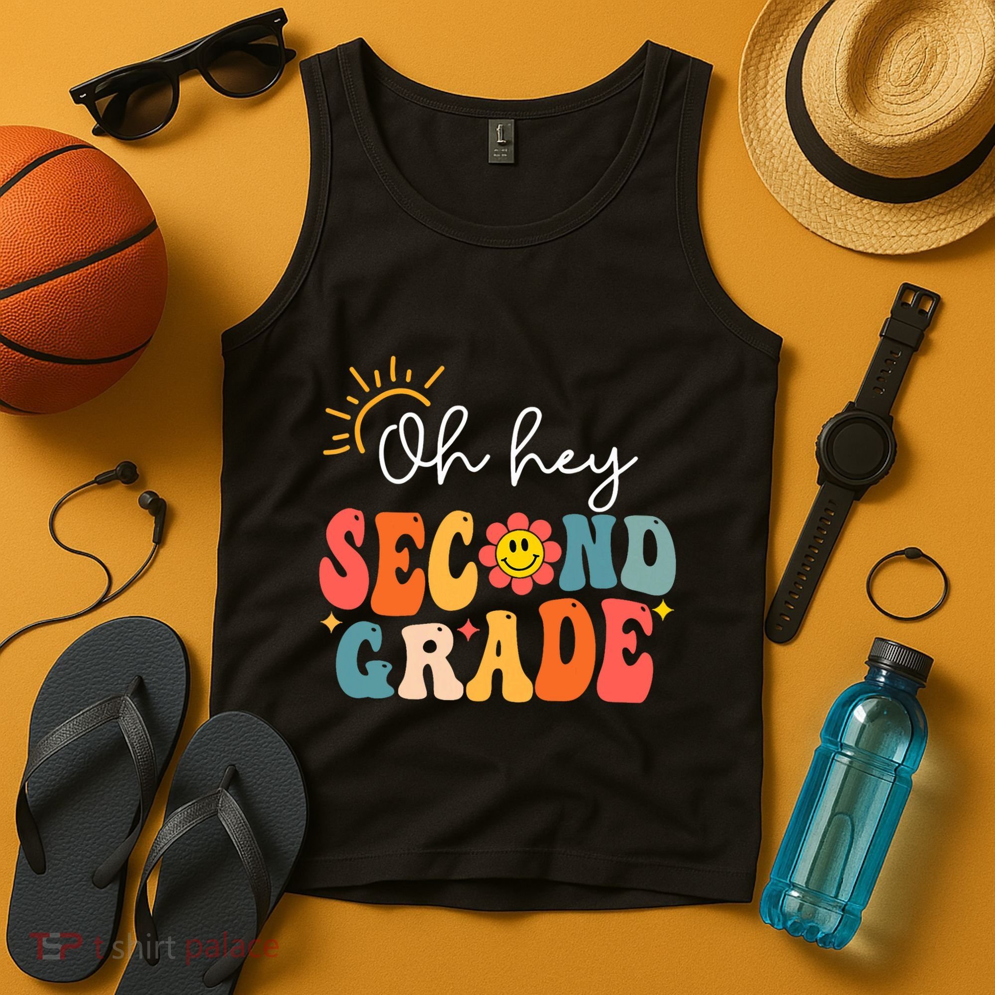 Oh Hey Second Grade Teacher Student 2nd Grade Back To School Tank Top