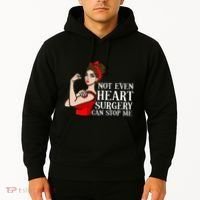 Open Heart Surgery Not Even Heart Surgery Can Stop Me Hoodie thumb 2