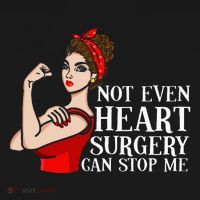 Open Heart Surgery Not Even Heart Surgery Can Stop Me Coaster thumb 2