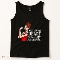 Open Heart Surgery Not Even Heart Surgery Can Stop Me Tank Top thumb 2