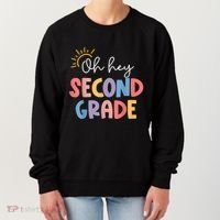 Oh Hey Second Grade 2nd Grade Women's Sweatshirt thumb 0