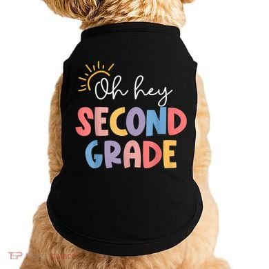 Oh Hey Second Grade 2nd Grade Doggie Tank