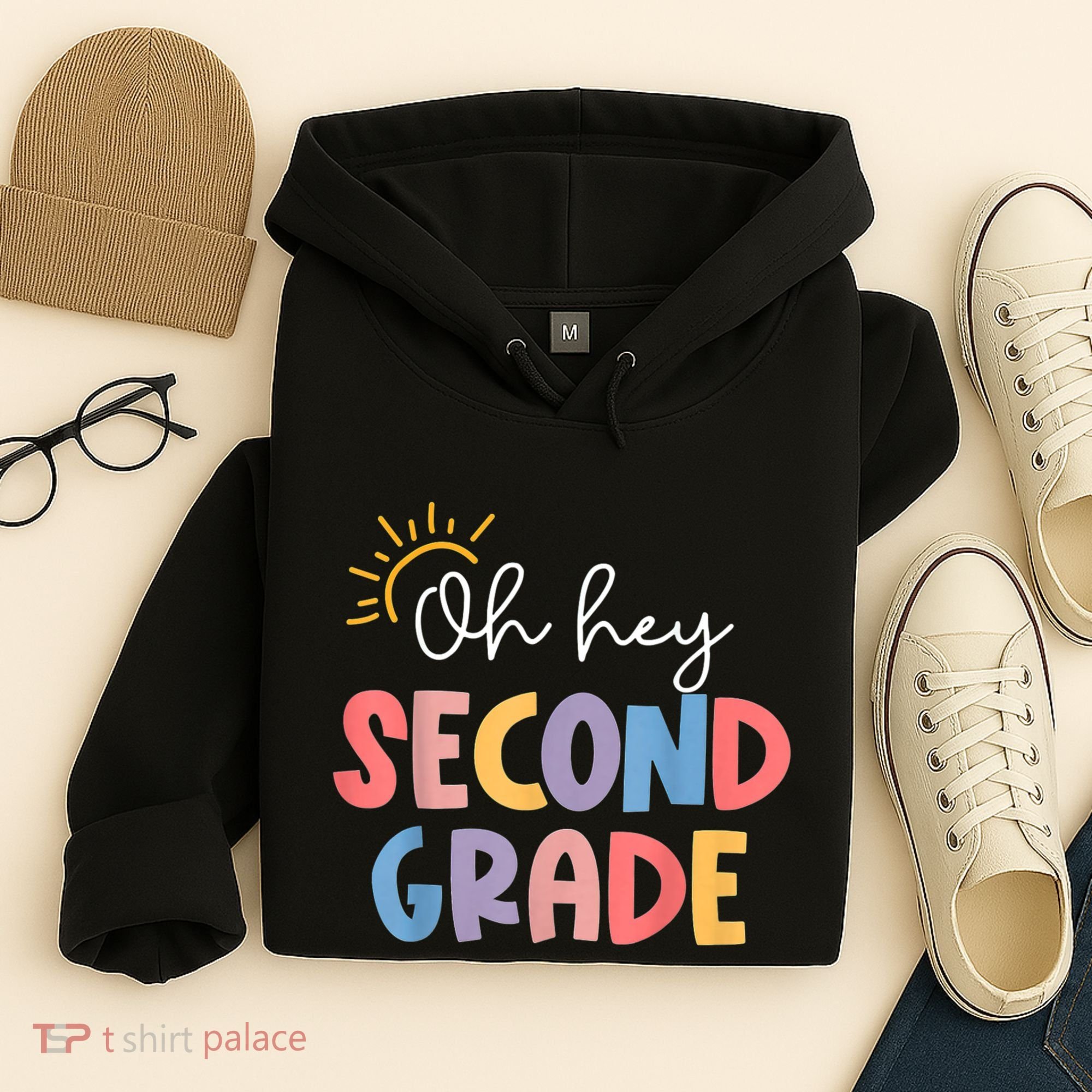 Oh Hey Second Grade 2nd Grade Hoodie