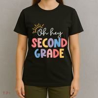 Oh Hey Second Grade 2nd Grade T-Shirt thumb 4