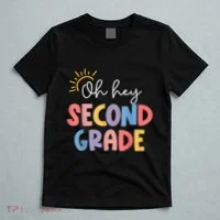 Oh Hey Second Grade 2nd Grade T-Shirt thumb 5
