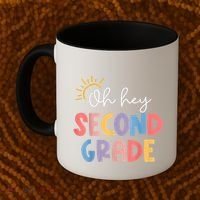 Oh Hey Second Grade 2nd Grade Coffee Mug thumb 2