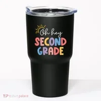 Oh Hey Second Grade 2nd Grade Tumbler thumb 0