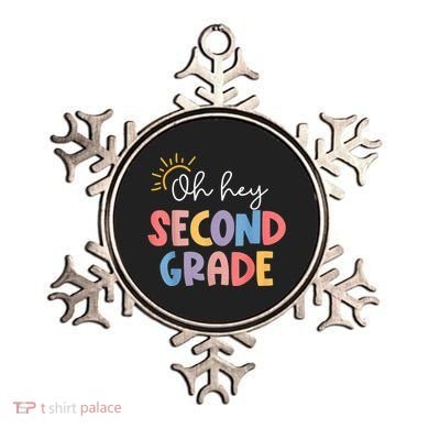 Oh Hey Second Grade 2nd Grade Ornament