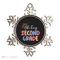 Oh Hey Second Grade 2nd Grade Ornament thumb 0