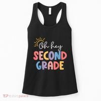 Oh Hey Second Grade 2nd Grade Women's Tank Top thumb 0