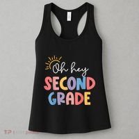 Oh Hey Second Grade 2nd Grade Women's Tank Top thumb 3