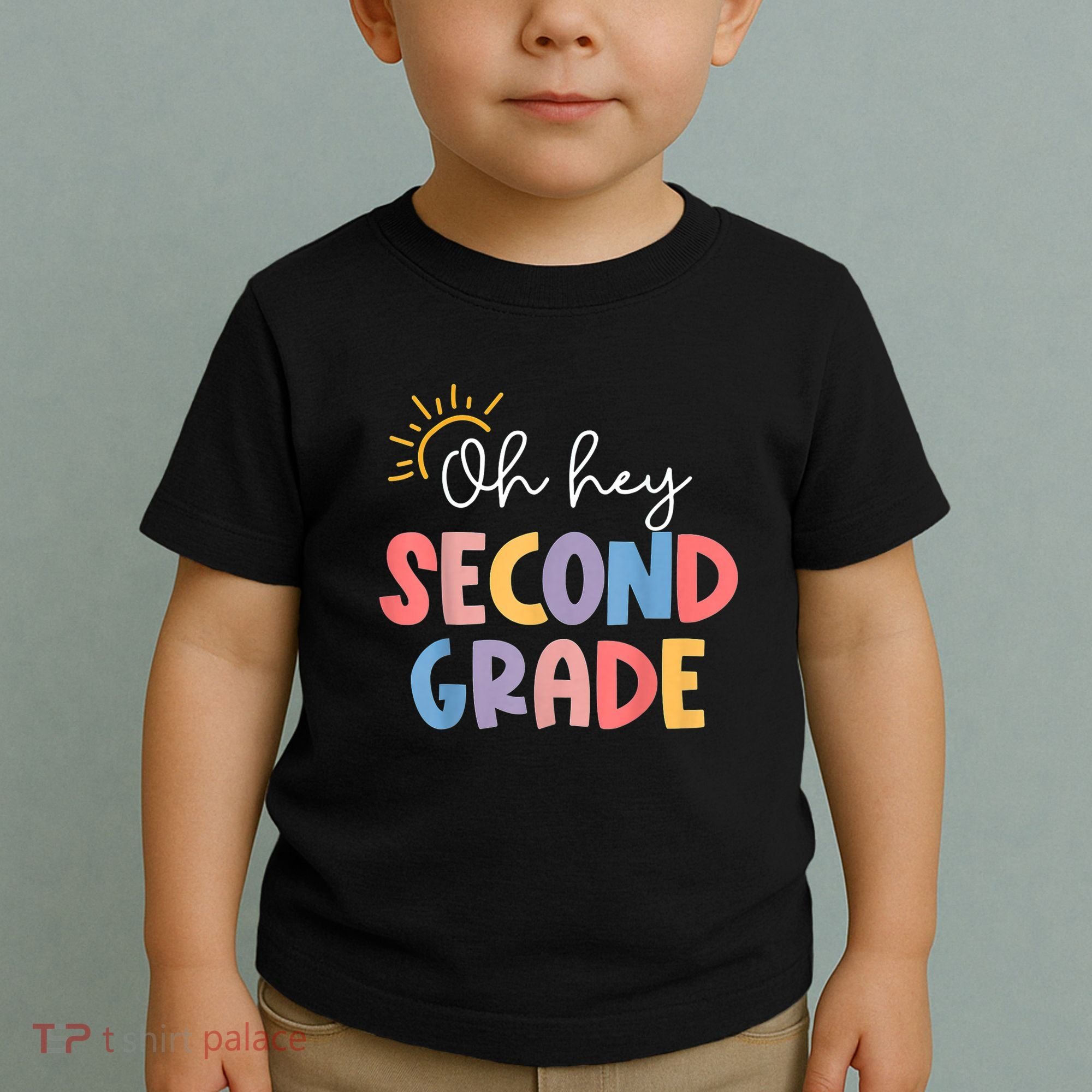 Oh Hey Second Grade 2nd Grade Toddler T-Shirt