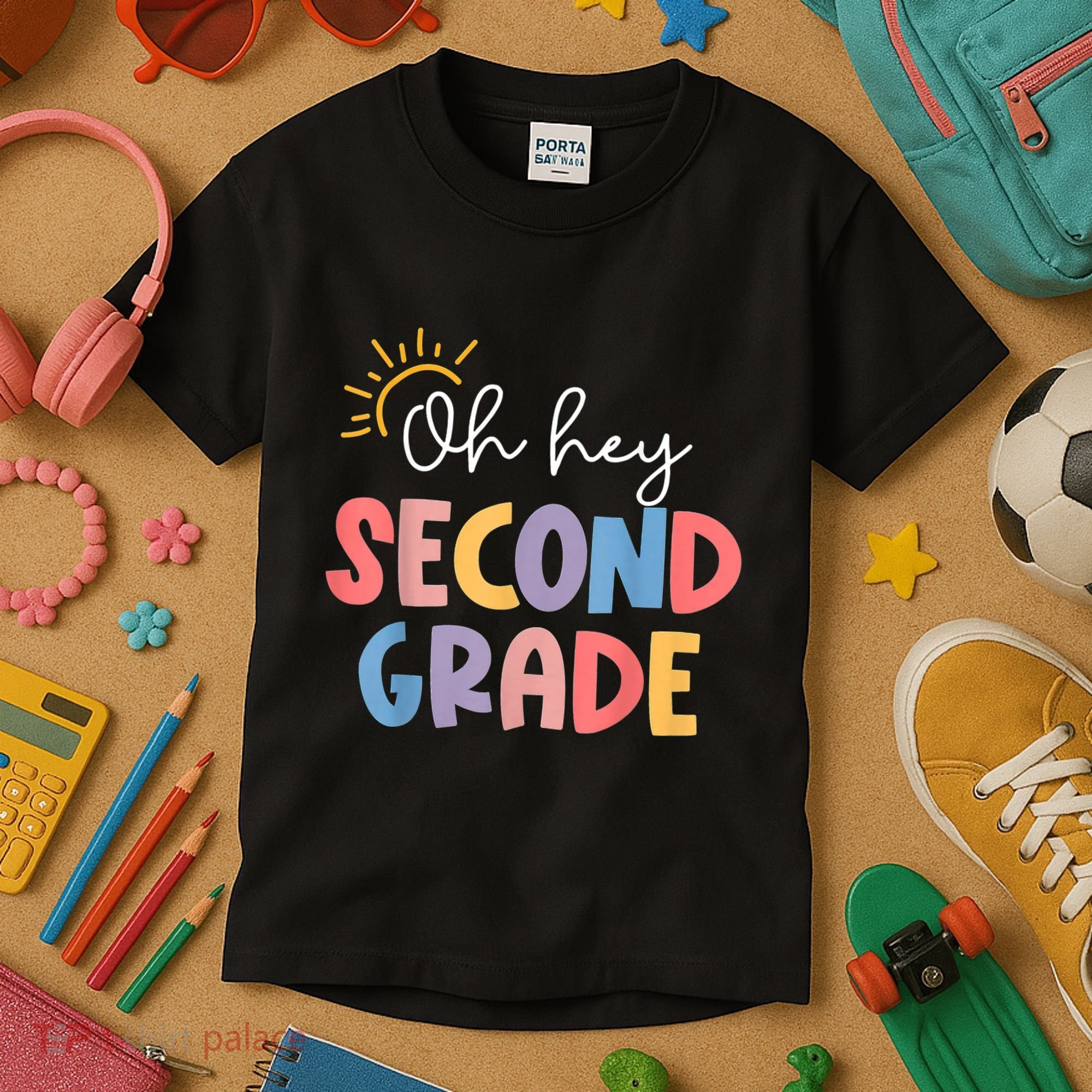 Oh Hey Second Grade 2nd Grade Kids T-Shirt