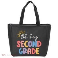 Oh Hey Second Grade 2nd Grade Tote Bag thumb 0