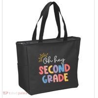 Oh Hey Second Grade 2nd Grade Tote Bag thumb 2