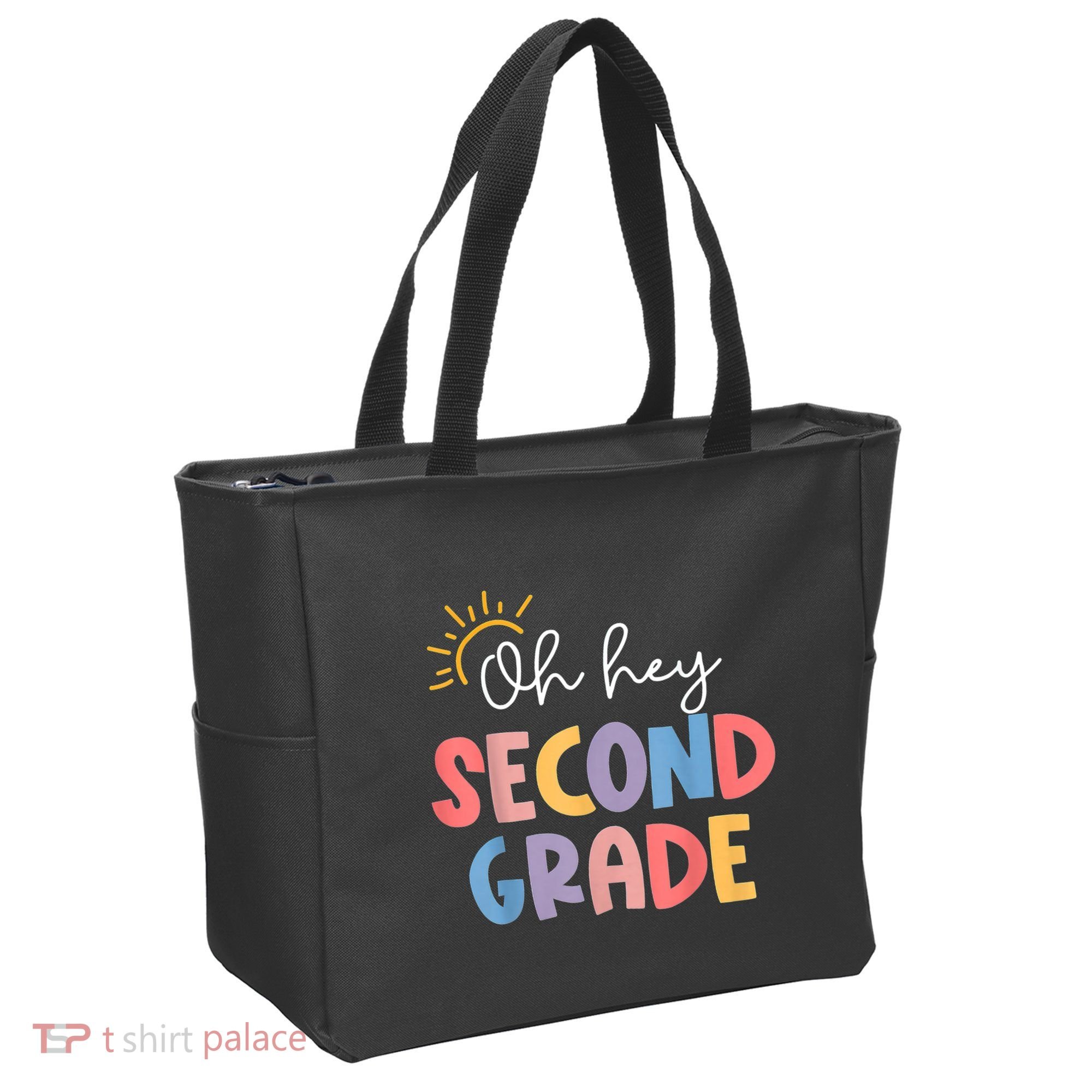 Oh Hey Second Grade 2nd Grade Tote Bag