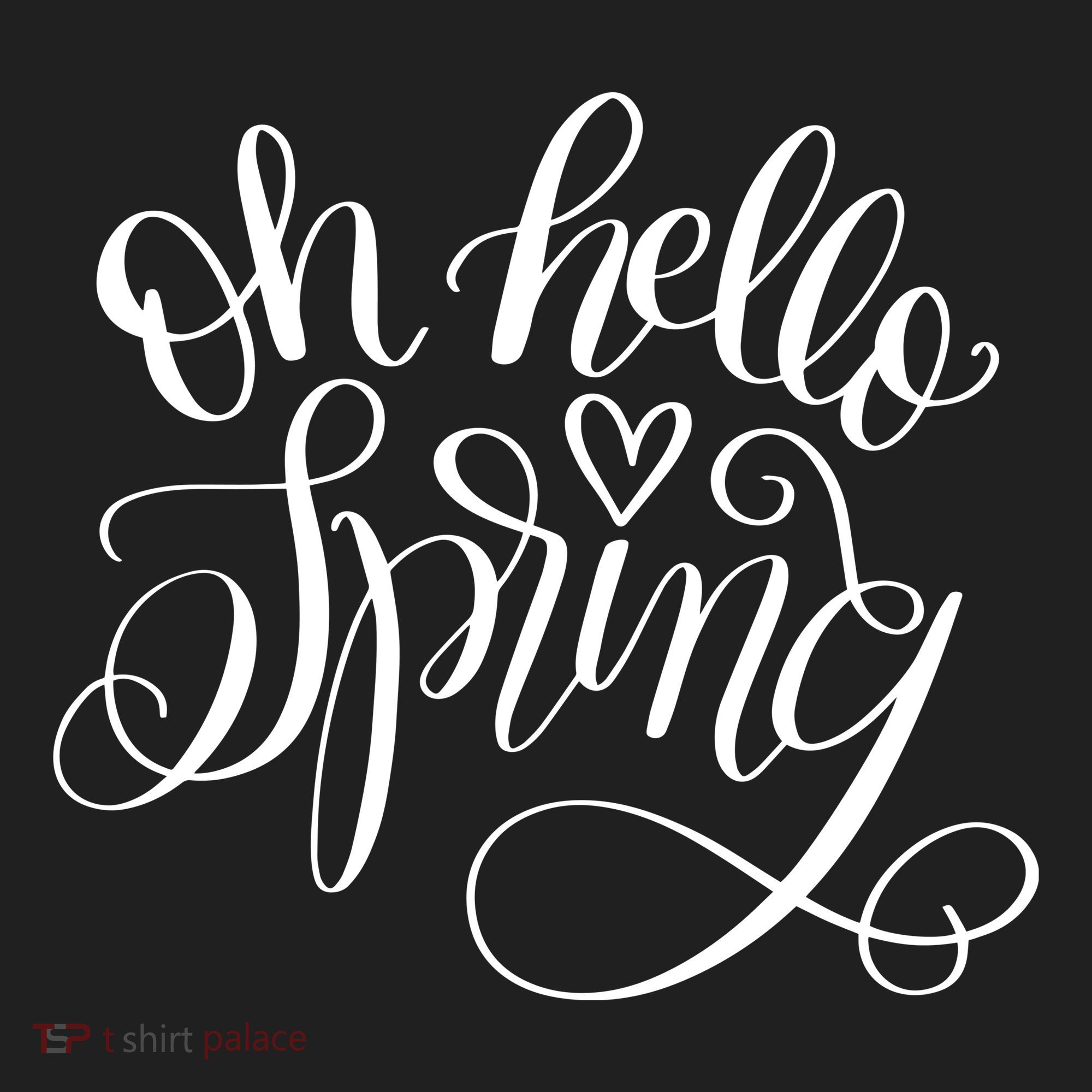 Oh Hello Spring Quote Women's Sweatshirt