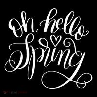 Oh Hello Spring Quote Backpack thumb 2