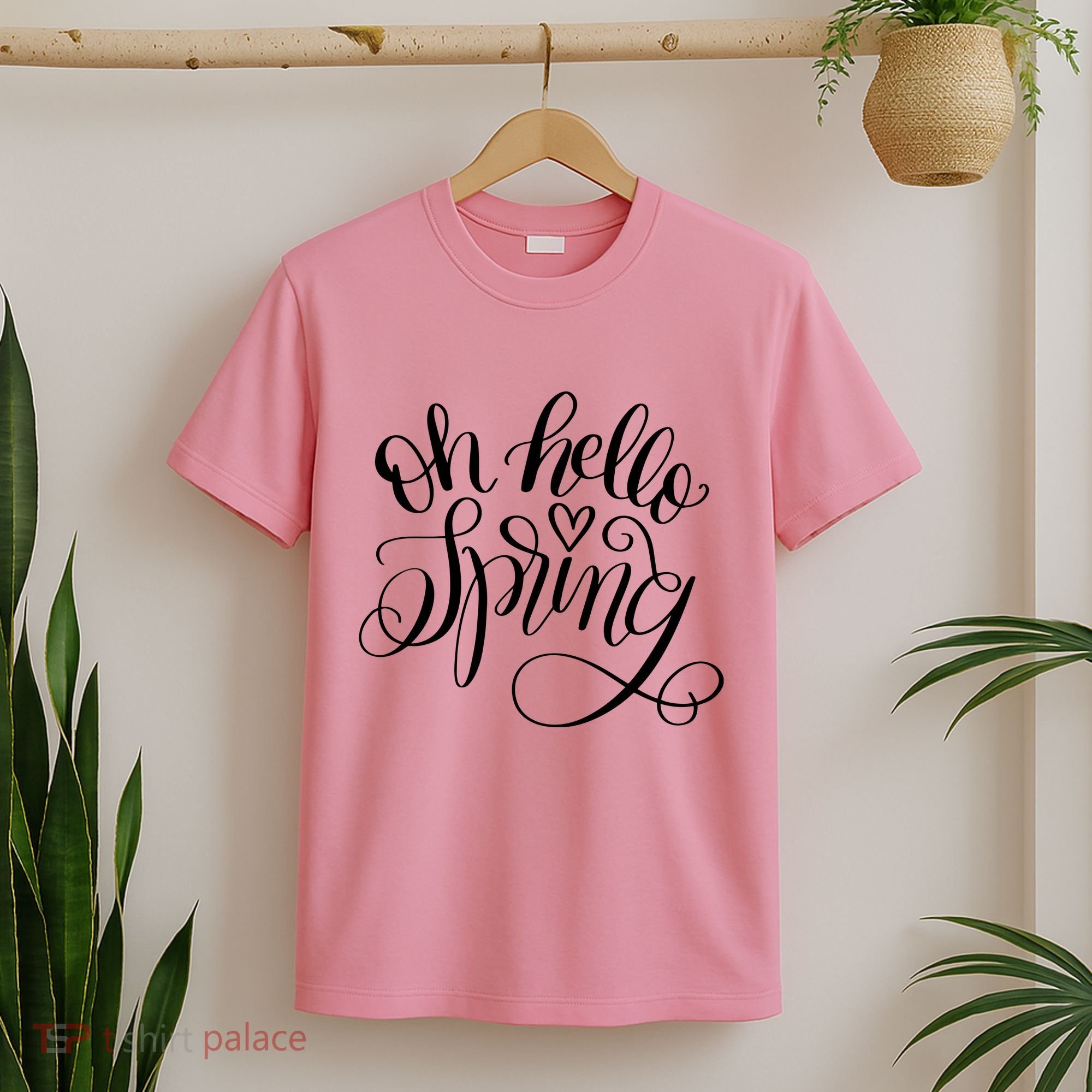 Oh Hello Spring Quote T-Shirt